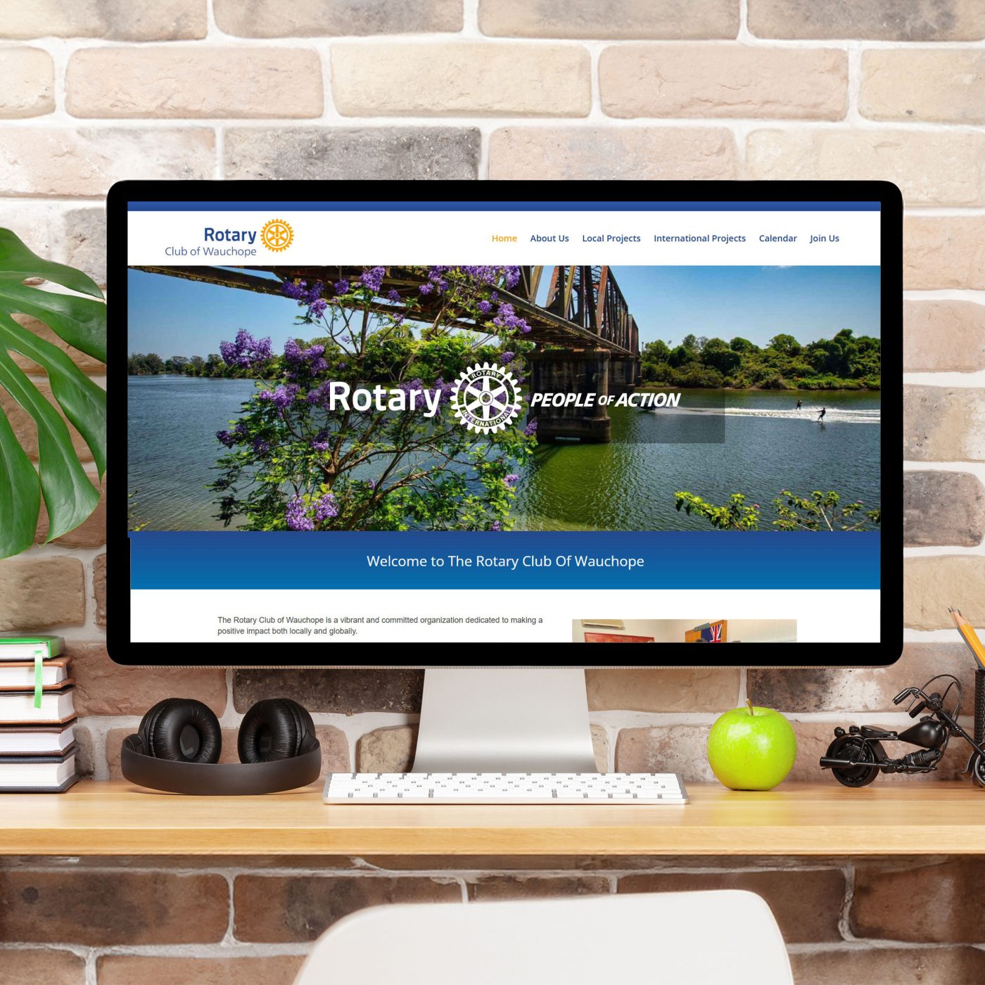 rotary-website-design